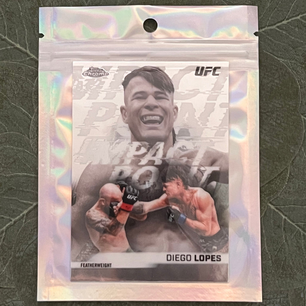 Diego Lopes - impact point - topps chrome 2026