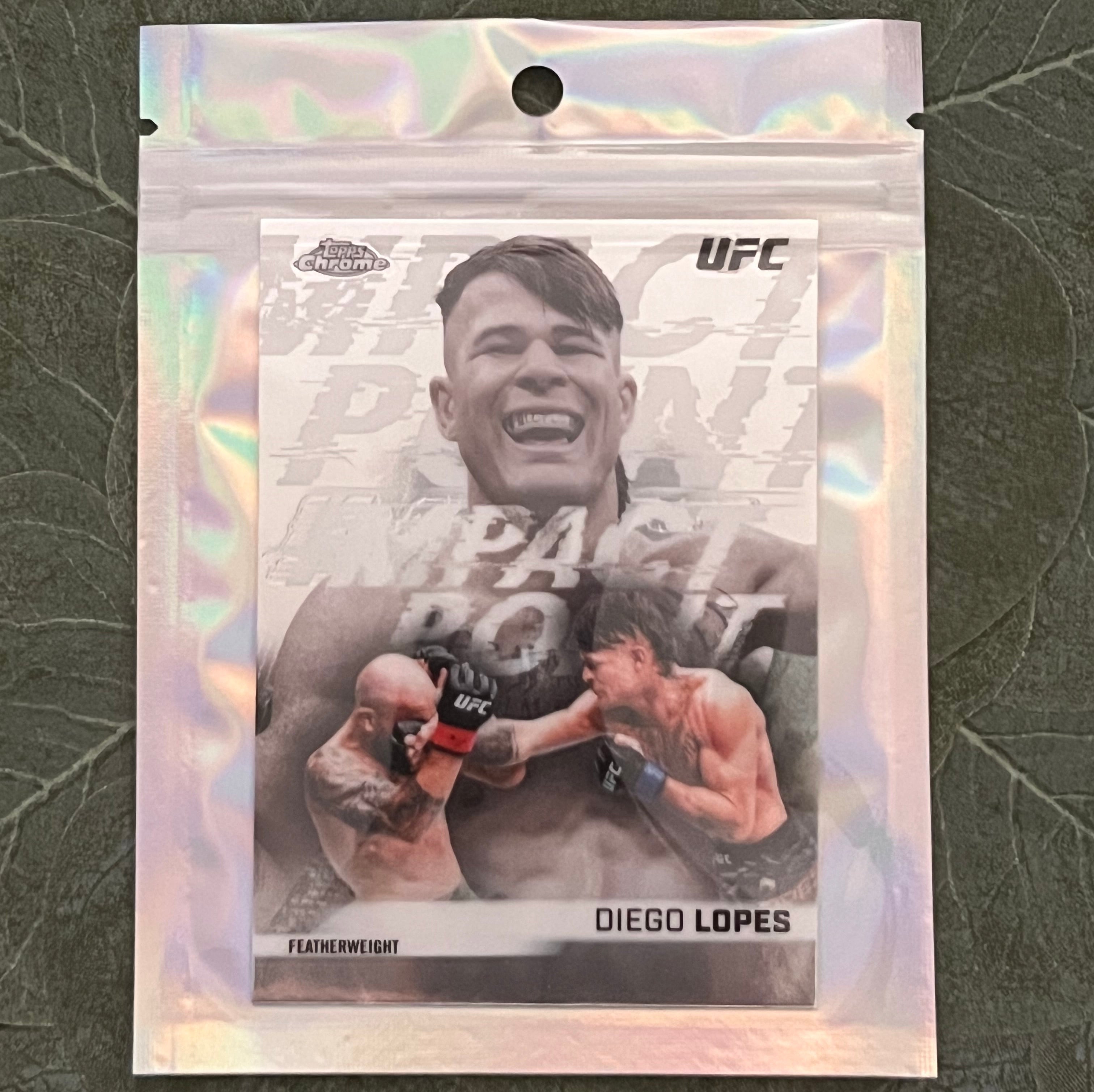 Diego Lopes - impact point - topps chrome 2026