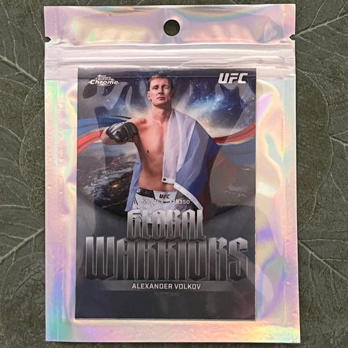 Alexander Volkov - Global warriors - topps 2026