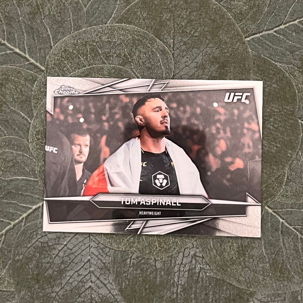 Tom Aspinall - topps chrome 2026