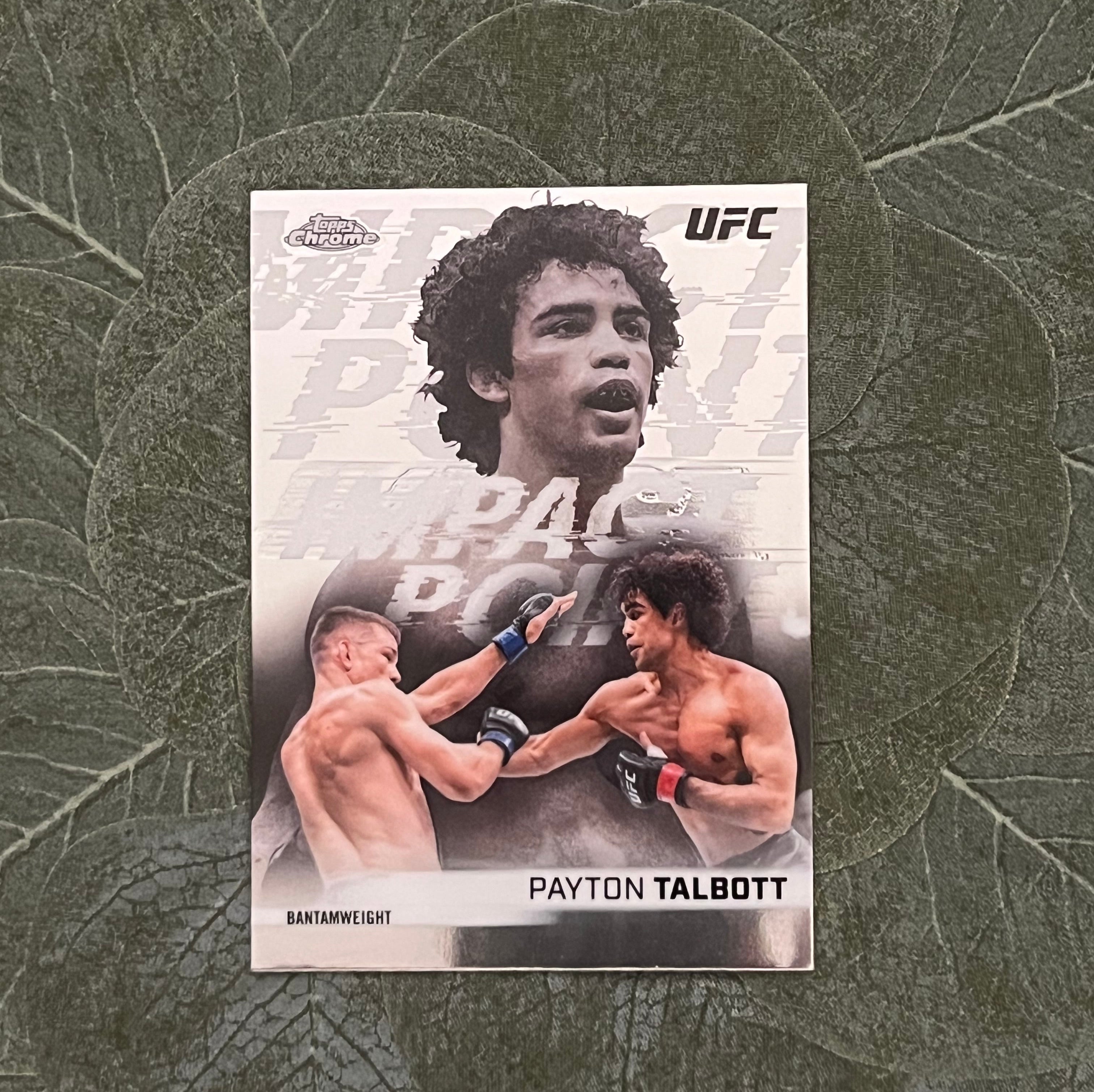 Payton Talbott - impact point - topps chrome 2026