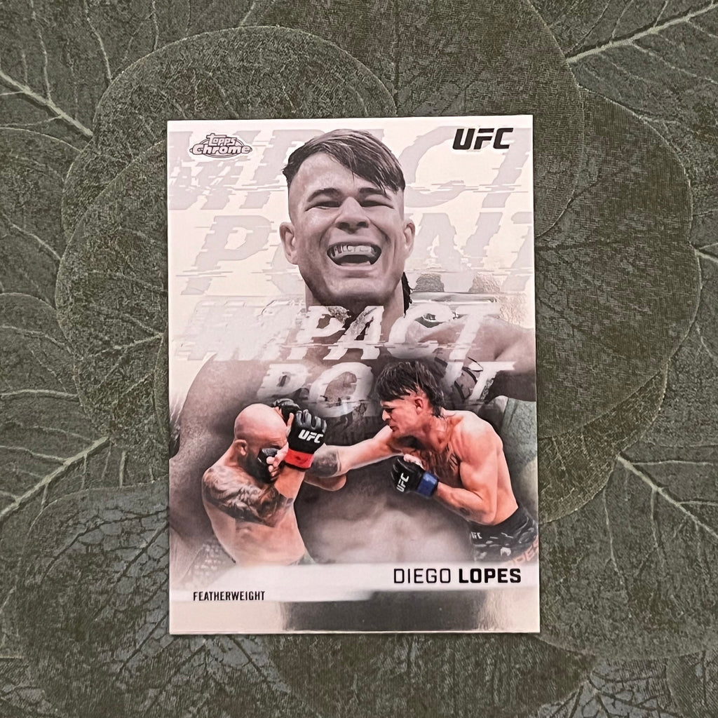 Diego Lopes - impact point - topps chrome 2026