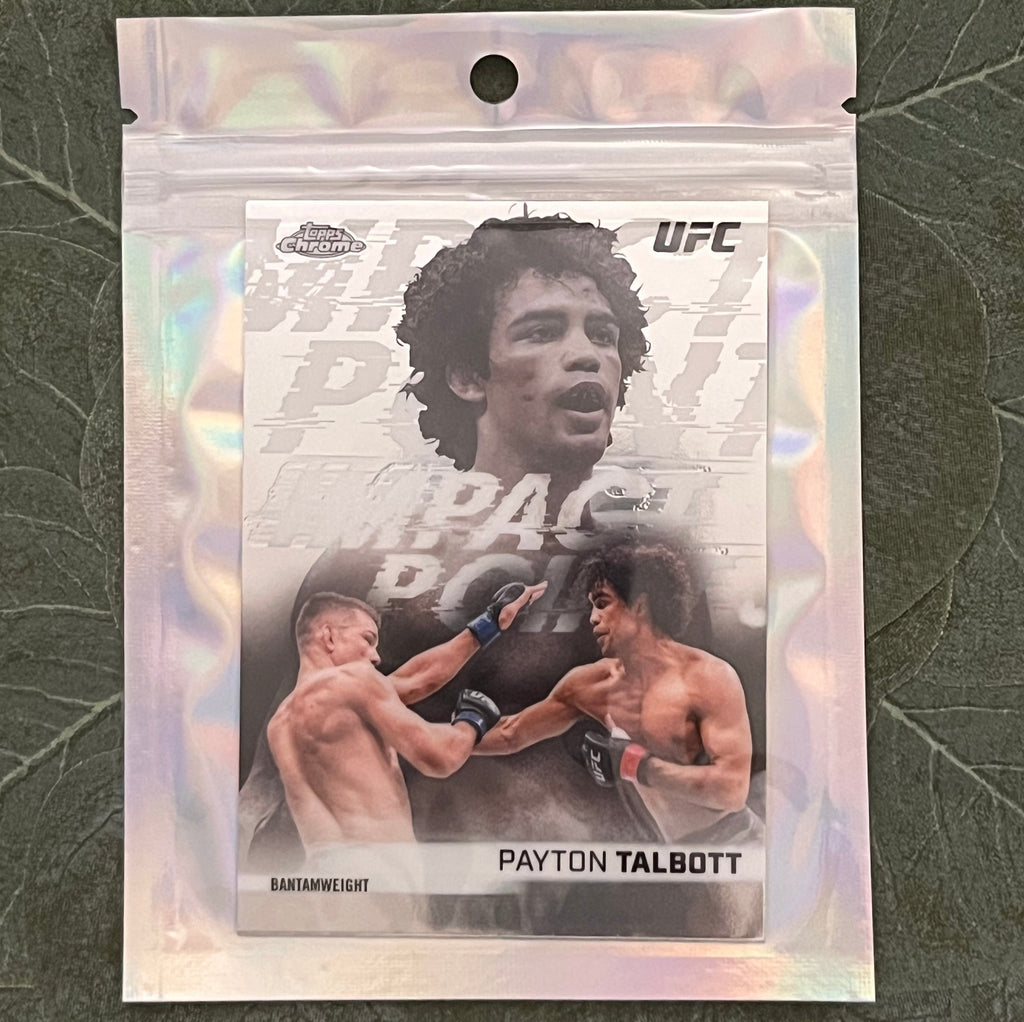 Payton Talbott - impact point - topps chrome 2026